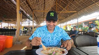 දවල් කෑම පෝට් සිටියෙන්... Lunch at The Port City...