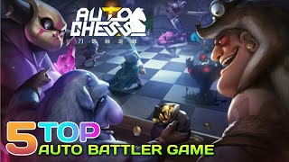 TOP5 AUTO CHESS GAMES MOBILE 2023 | AUTO BATTLER screenshot 2