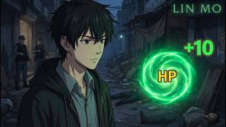 All his stats are 9999+, as he discovered a mode where he could pick up attribute points.#manga screenshot 1