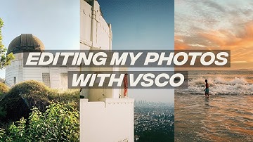 HOW TO EDIT PHOTOS ON VSCO // Aesthetic Photos For Instagram 2021