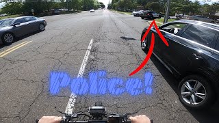 Cop Tries To Pull Me Over? (Stealth Bomber E-bike)