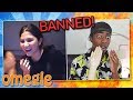 Girlfriend gets me BANNED from Omegle (Funny Moments)