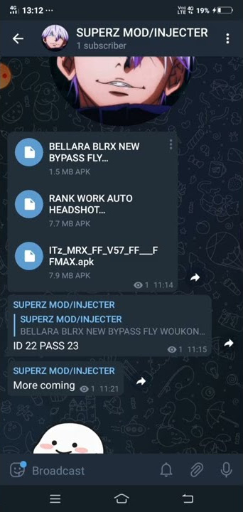 DOWNLOAD FREE FIRE INJECTER DIRECT ON TELEGRAM