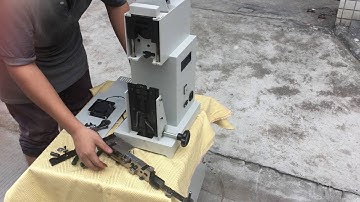 SYSFORM WS-601 Changing stitching head