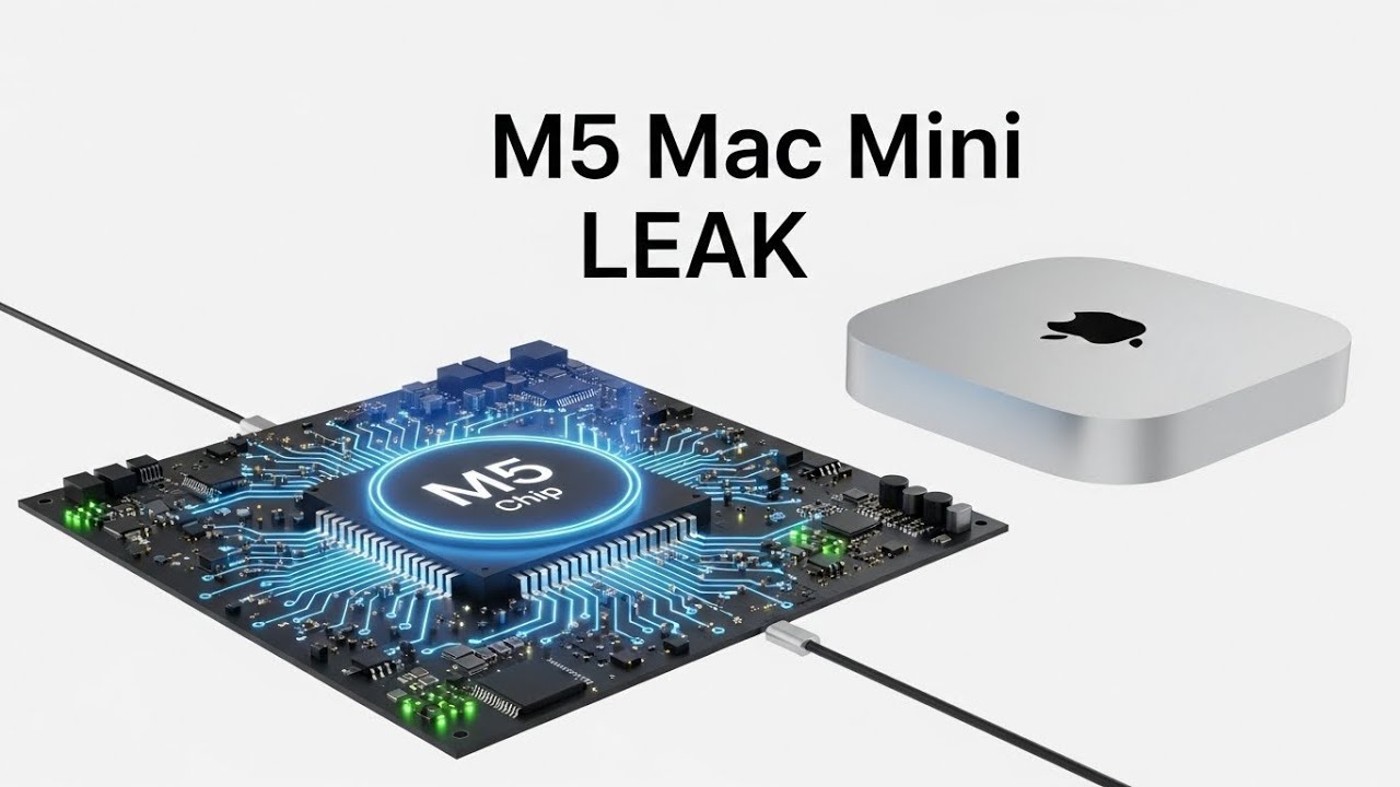 THE MAC STUDIO KILLER: Mac Mini M5 Leaks Prove Apple's Craziest Desktop ...