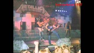 Metallica - For whom the bell tolls live in Lund, Sweden 1986-9-24 HD RARE