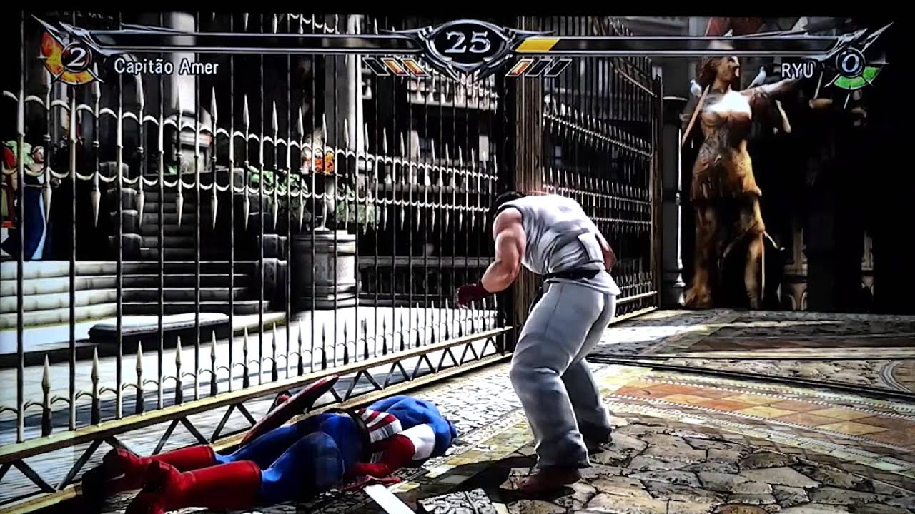 Scv - creation EX: Capitão America vs Ryu ep. 2