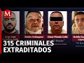 Listado de criminales extraditados a Estados Unidos