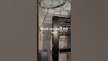 Would you reuse this network rack?