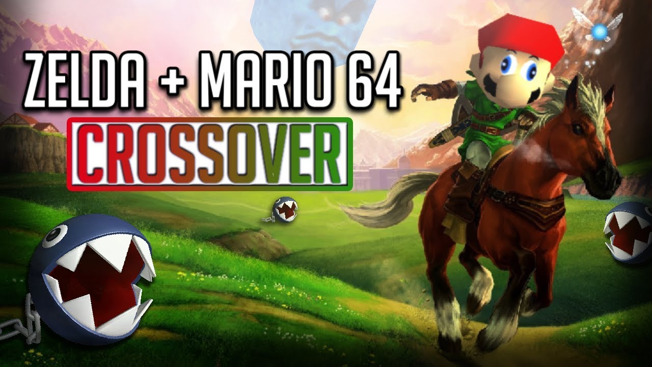 nintendo 64 emulator ios Zelda Mario 64 Crossover - Hyrule field and Market, Timetravel