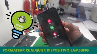 COMO FORMATEAR CUALQUIER DISPOSITIVO SAMSUNG