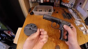 CZ 75 SP-01- Manual Safety - Assembly 3 - Trigger and Trigger Bar