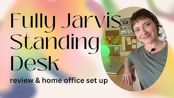 Fully Jarvis Standing Desk - Review and Home Office Setup