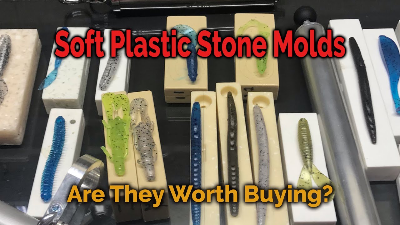 Soft Plastic Baits from Stone Molds on  - Are They any Good for the  Home Baitmaker? 