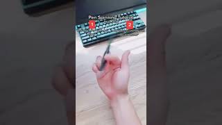 ITEZA TRICK pen spinning TUTORIAL 💫 #shorts #penspinning