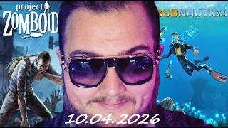 FattyPillow - Záznam streamu (Project Zomboid s kluky, Procházka vs Ulberg a Subnautica) │10.4.2026│