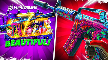 THATS AWESOME M4A1-S HYPER BEAST ON HELLCASE !!! HELLCASE PROMO CODE 2025