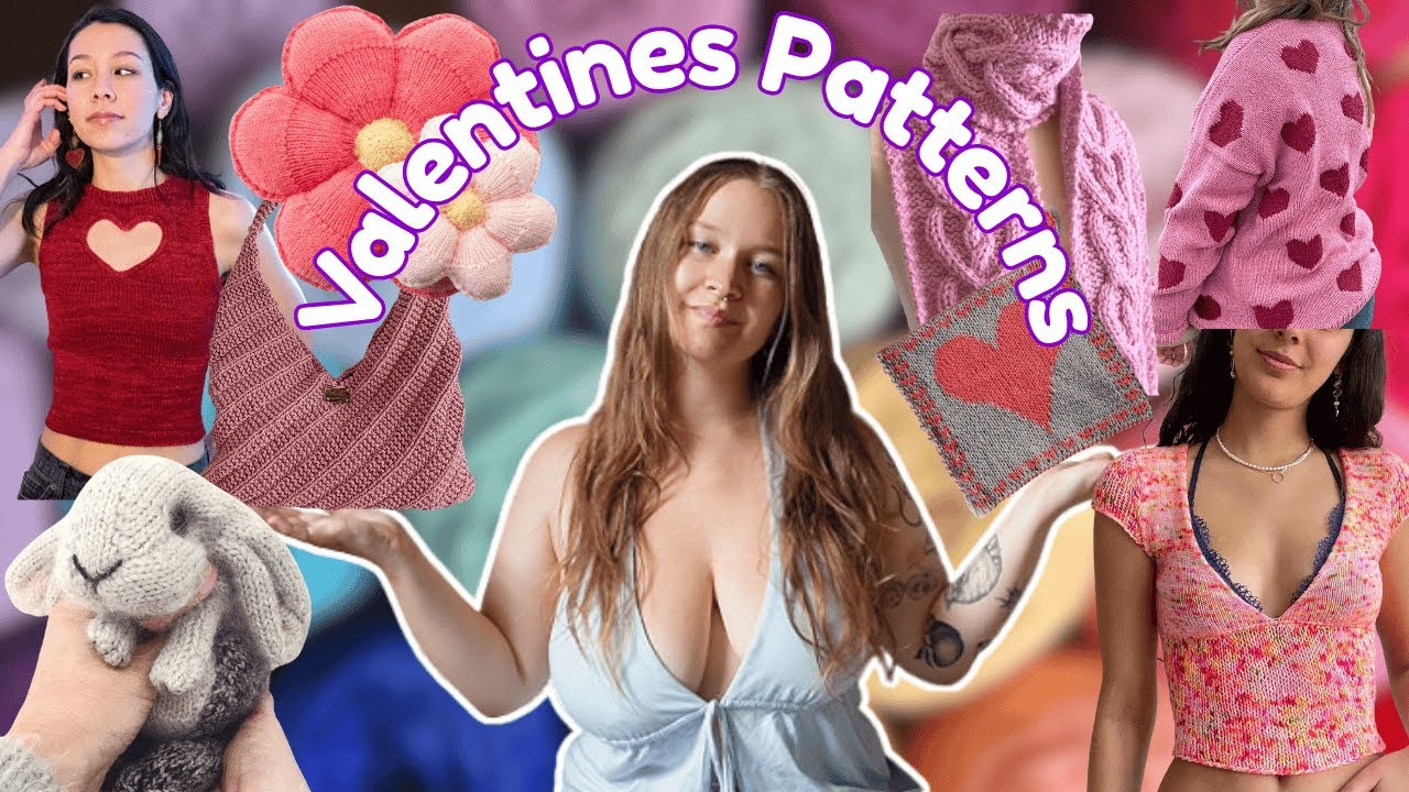 Valentines Knitting patterns