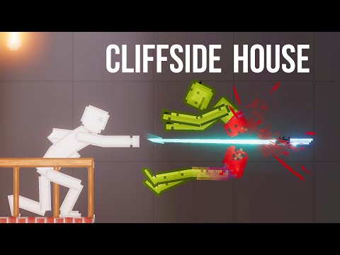 People Playground vs Melon Playground on Cliffside House