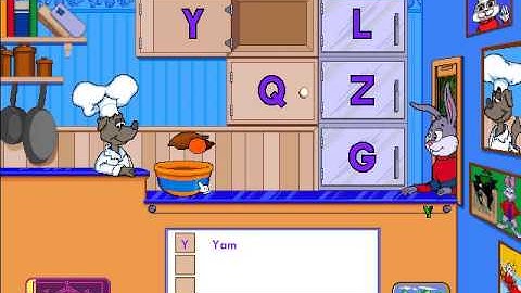 Reader Rabbit Preschool - Part 1: ABC Diner (Ticket 1)