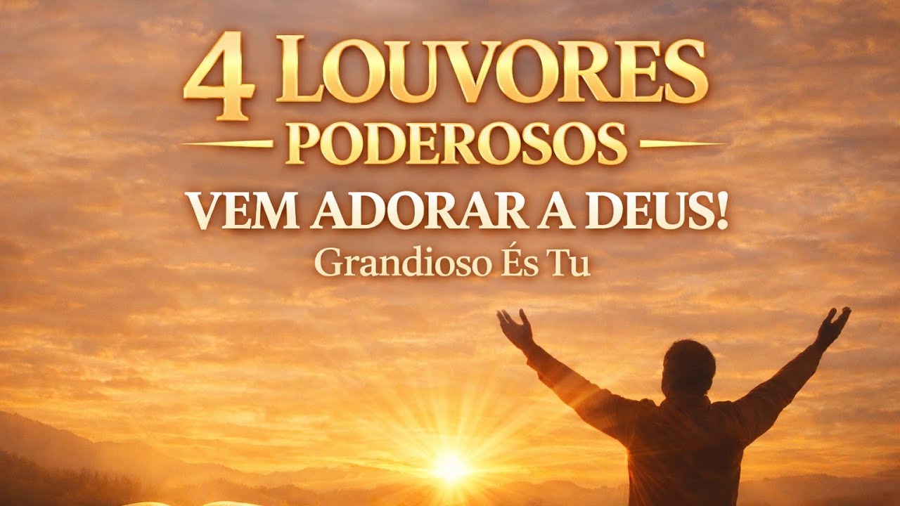 4 Louvores para adorar a Deus  | Harpa Cristã 526, 291, 04 e 578 | Momentos de Intimidade com Deus