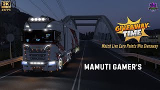 Euro truck simulator 2 Tamil ||🎥2k 60FPS | Update 1.50 | Truckers MP| 🔴MAMUTI GAMERS LIVE 🔥| #ets2