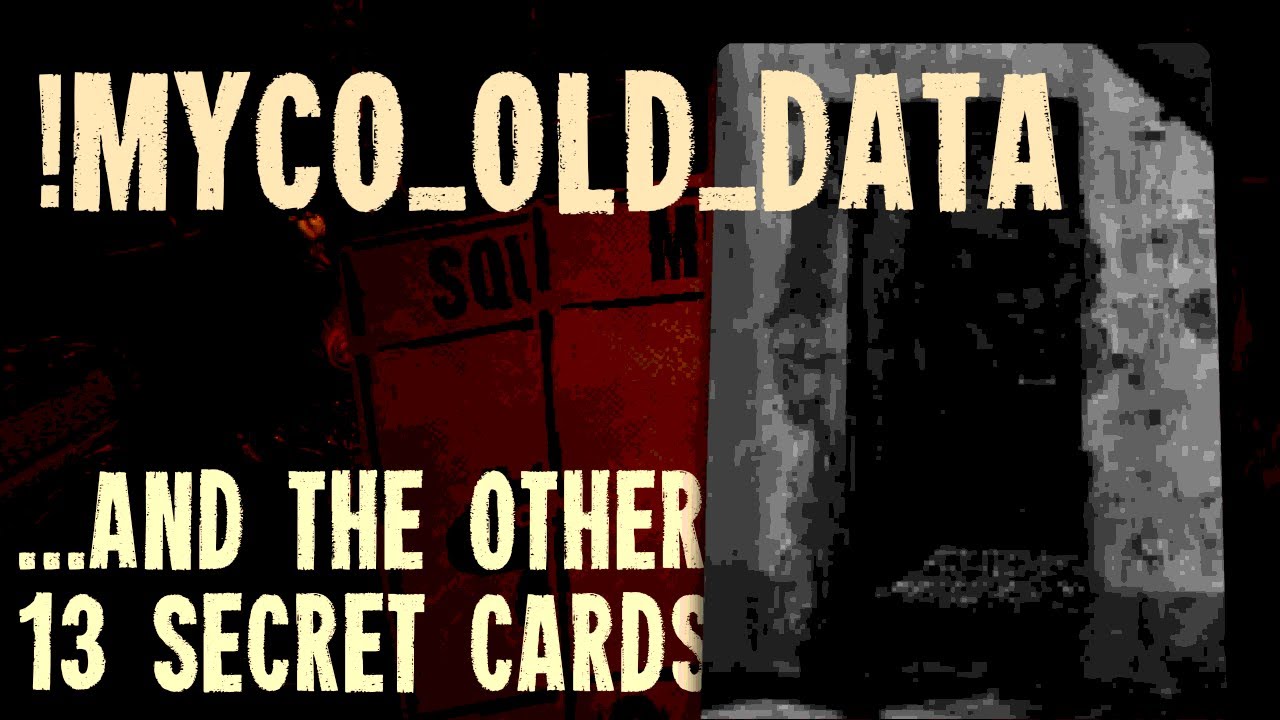 the inscryption cards you weren't supposed to have the inscryption cards you weren't supposed to have