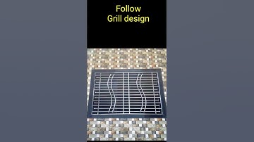 Home security window Grill design.