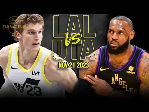 Los Angeles Lakers vs Utah Jazz Full Game Highlights 