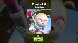 Zomjack &amp; Zomko | zombiedumb 2 | #shorts | animation