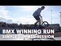 Who Won The Simple Summer Session BMX Finals in Riga, Latvia?