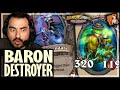 320 ATTACK ZAP?? BARON DESTROYER! - Hearthstone Battlegrounds