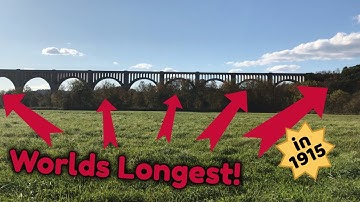 The Tunkhannock Creek Viaduct- impressive concrete railway structure!