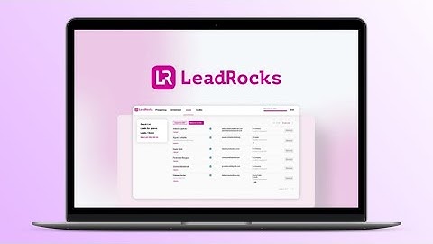 LeadRocks Review, Demo + Tutorial I B2B Contact Database records, emails, phone number & LinkedIn