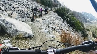 Mt Wilson with Brian (BKXC) Day 1: Mountain biking Mt Lowe Frontside DH shuttle Jan15, 2017