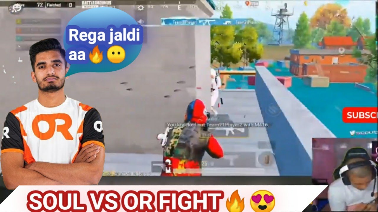 🔥OR Wiped Out Team Soul In Scrims Match | Soul vs Or 4v4 Fight🔥 ...
