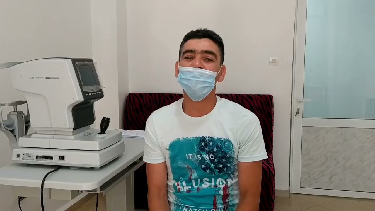Technique SMILE / Patient très satisfait du résultat obtenu après l'intervention Smile😄😄