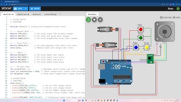 Proyek Arduino Canggih?🔼🔽 LIFT Otomatis 2 LANTAI di Simulasi WOKWI 🔥!!