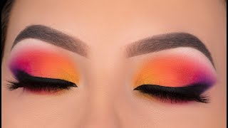 Sunset Eye Makeup Tutorial Jaclyn Hill X Morphe Volume 2 Palette