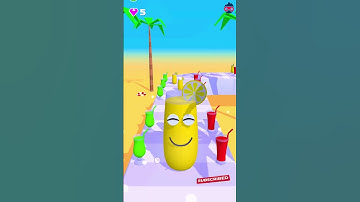 🍓🧃🥤 Satisfying colorful Mobile Game 🌈 JUICE RUN Gameplay Walkthrough level 134 🍇🍍 #shorts #JuiceRun