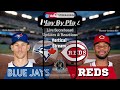 Vertical: Toronto Blue Jays vs  Cincinnati Reds| MLB Live Stream Play-by-Play, Reactions &amp; Chat