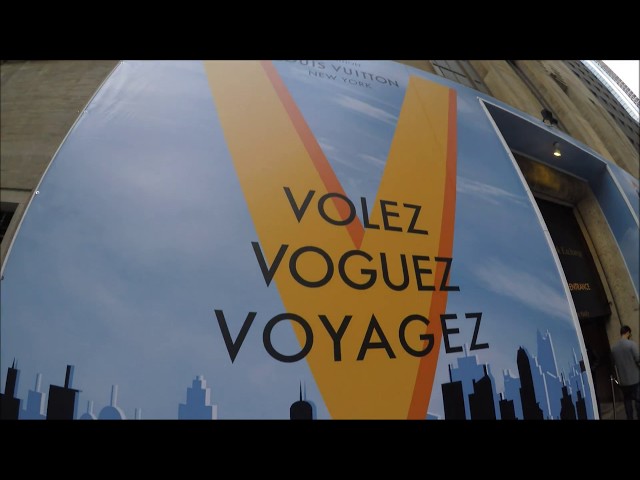 Louis Vuitton Volez, Voguez, Voyagez Exhibit NYC: V is for Voluminous +  Voluptuous + Vanity