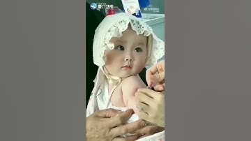 【大陸】心都要化了!樣可愛得像幅油 畫 河南一萌娃打針模