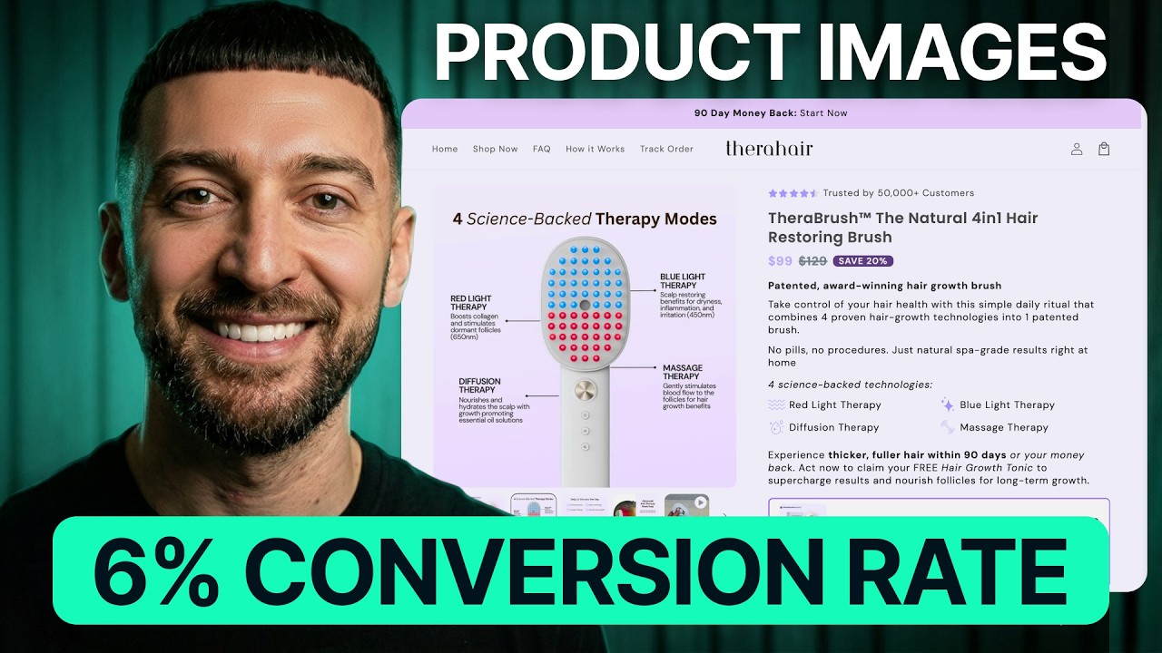 How to Create Product Images for Shopify with AI (2026) - YouTube