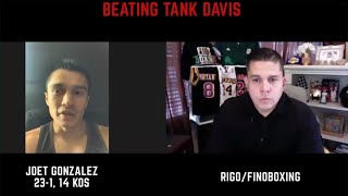 JOET GONZALEZ KEEPS IT 100 ON MARRIAGA, SHAKUR STEVENSON REMATCH & BEATING GERVONTA “TANK” DAVIS