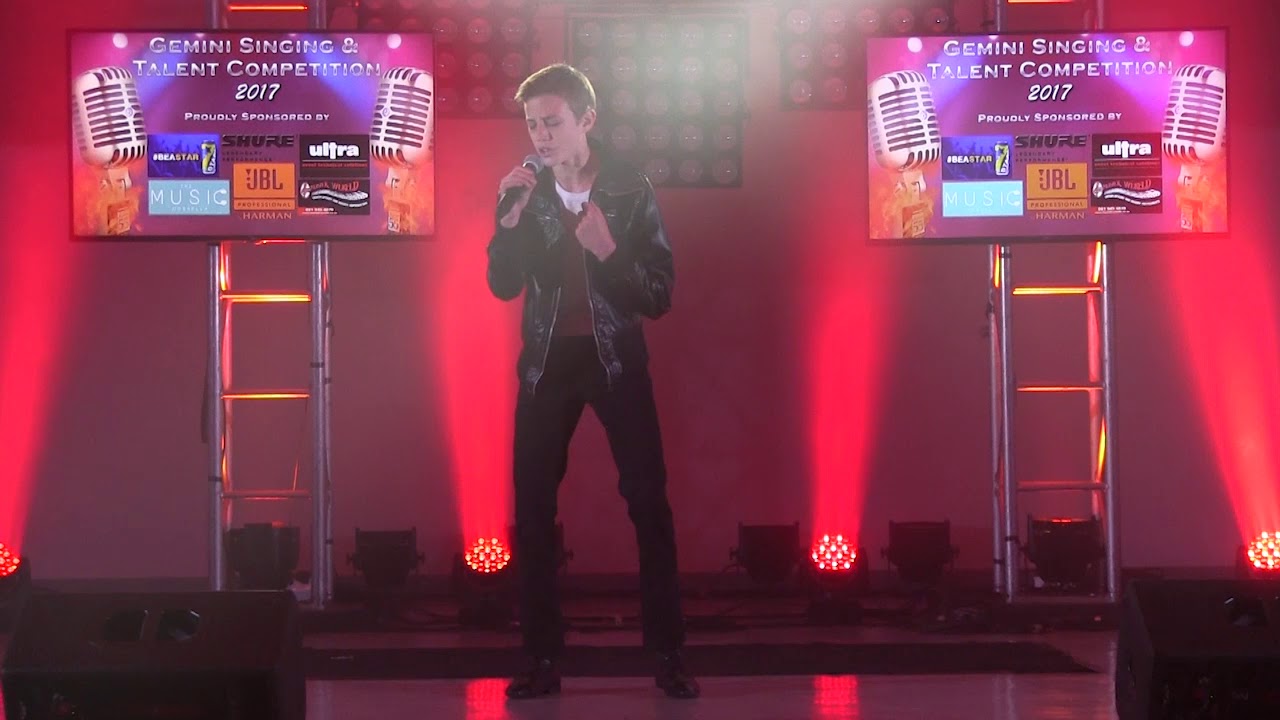 20 01 Joshua le Roux Musical Broadway Boys 12 to 14 yr - YouTube