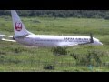 【利尻空港 -涼を求めて-】 Japan Airlines(JAL) Boeing737-800 JA328J