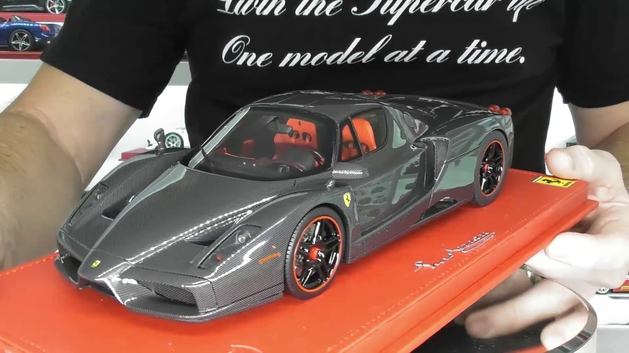 1/18 Ferrari Enzo full carbon by BBR Models - Full Review ENZO