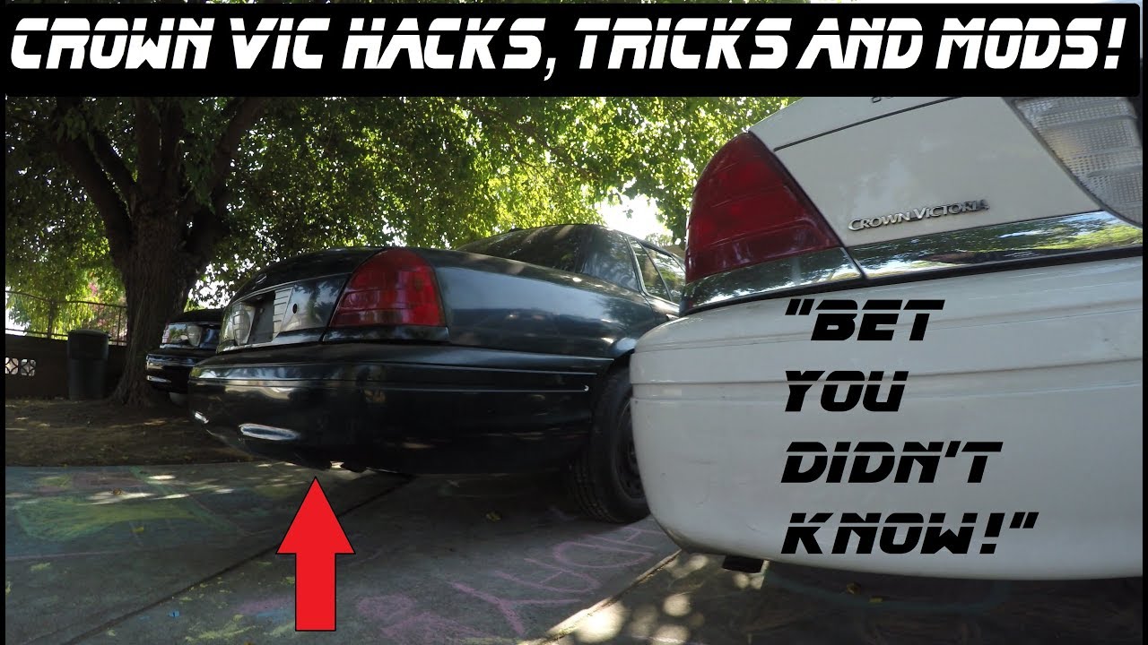 4 Crown Vic Hacks Mods Tricks Tips Police Interceptor You 4 Crown Vic Hacks Mods Tricks Tips Police Interceptor