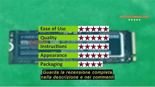 Recensione Del Samsung 970 Evo Plus Series 1Tb Pcie Nvme Ssd Interno M.2 Mz-V7S1T0Bam